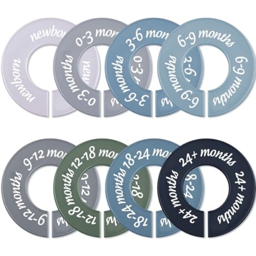 Closet Organizer Baby - 8 Pcs Baby Closet Dividers, Gifts