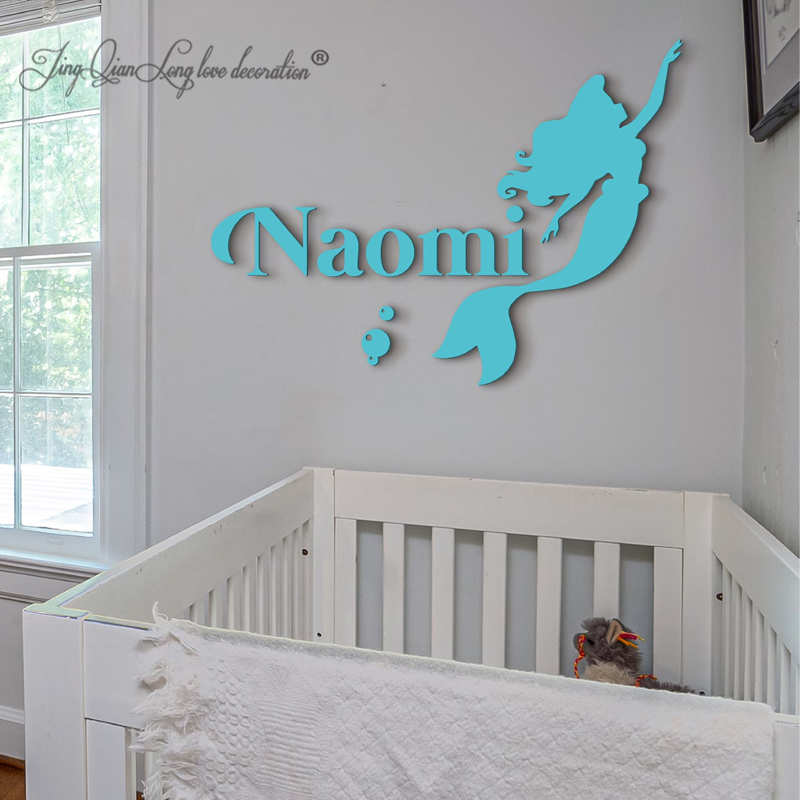 Baby Nursery Ocean Theme - Custom Personalized name sign theme nursery