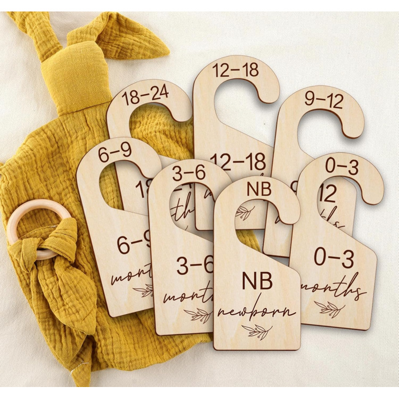 Closet Organizer Baby - 7PCS/SET Baby Closet Dividers for Clothes