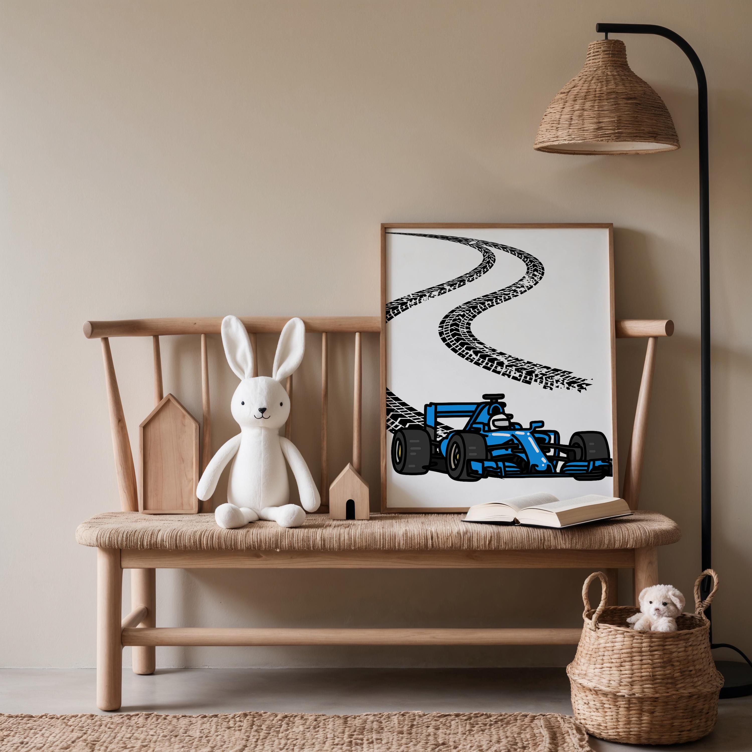 Custom Name Racing Car Nursery - đánh giá và giá Baby Nursery Decor Boy