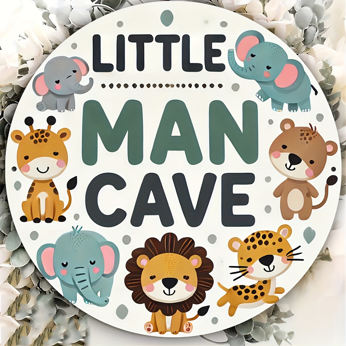Wooden Sign Little Man Cave Sa - đánh giá và giá Baby Nursery Vintage