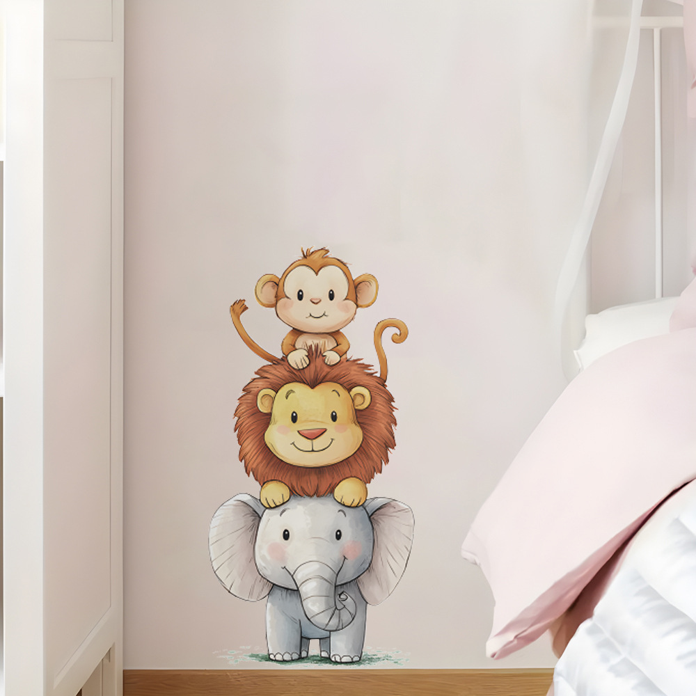 Cute Forest Animals Wall Stick - đánh giá và giá Baby Nursery Ornaments