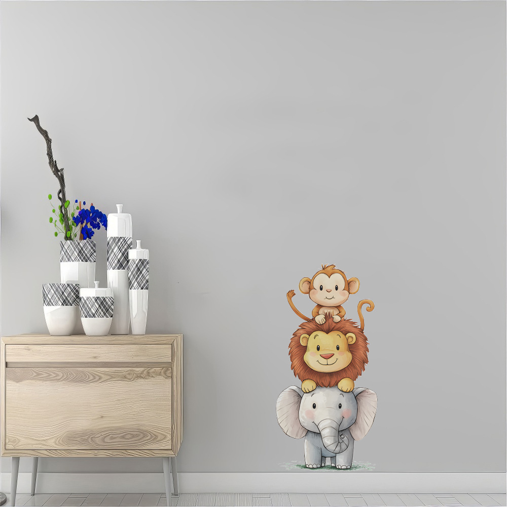Cute Forest Animals Wall Stick - đánh giá và giá Baby Nursery Ornaments