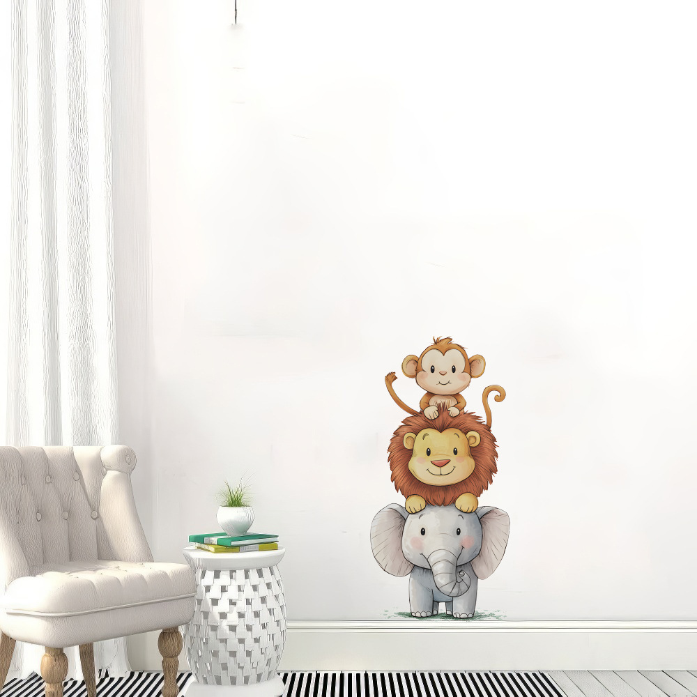 Cute Forest Animals Wall Stick - đánh giá và giá Baby Nursery Ornaments
