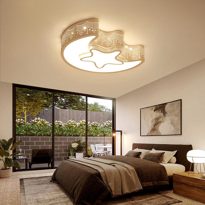 Modern Led Ceiling Lights For  - đánh giá và giá Baby Nursery Pink