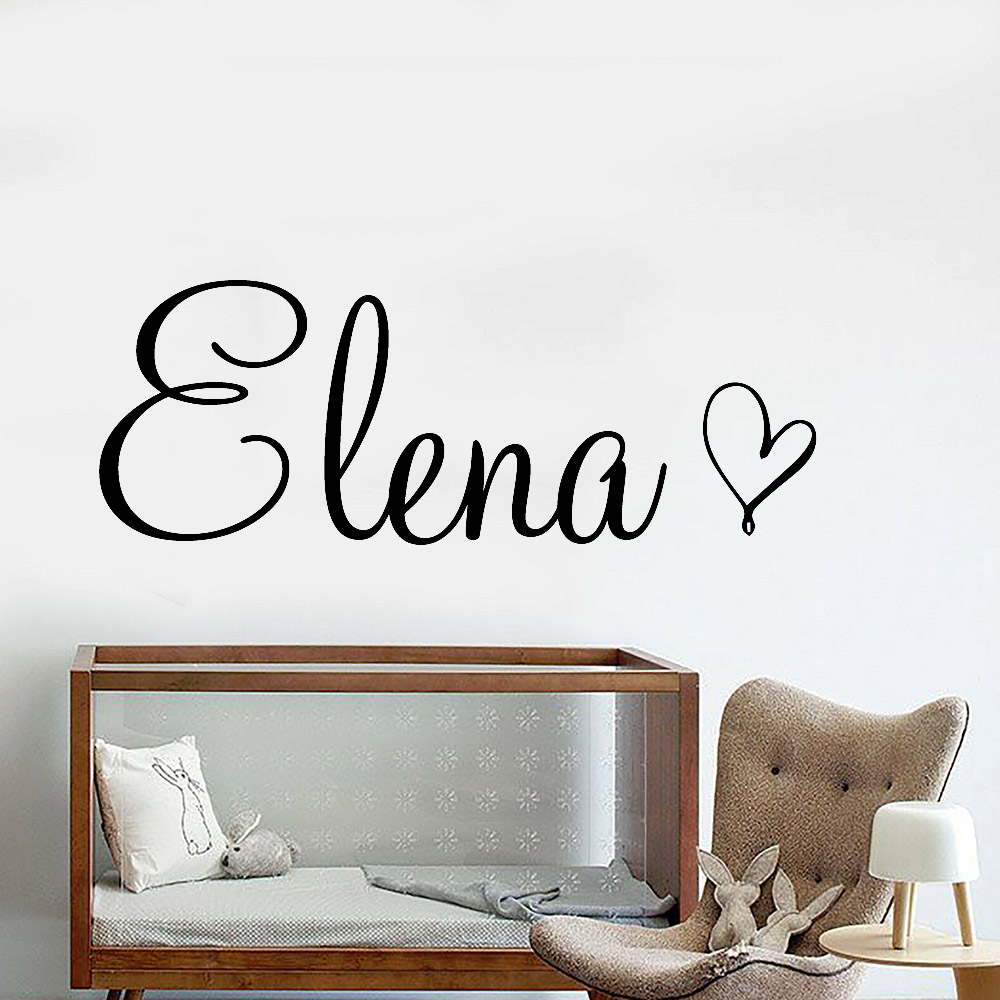 Art Wall Decal Simple Custom N - đánh giá và giá Baby Nursery Wall Mural