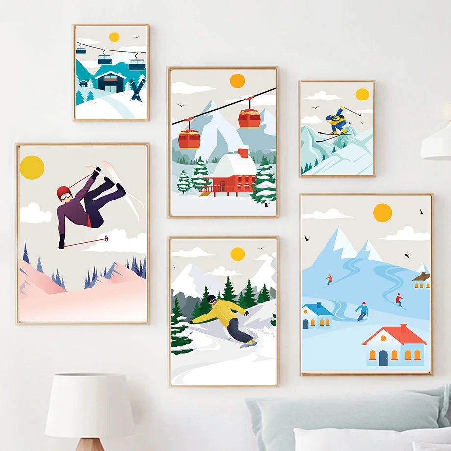 Minimalist Snow Mountain Canva - đánh giá và giá Baby Nursery Themes Girl