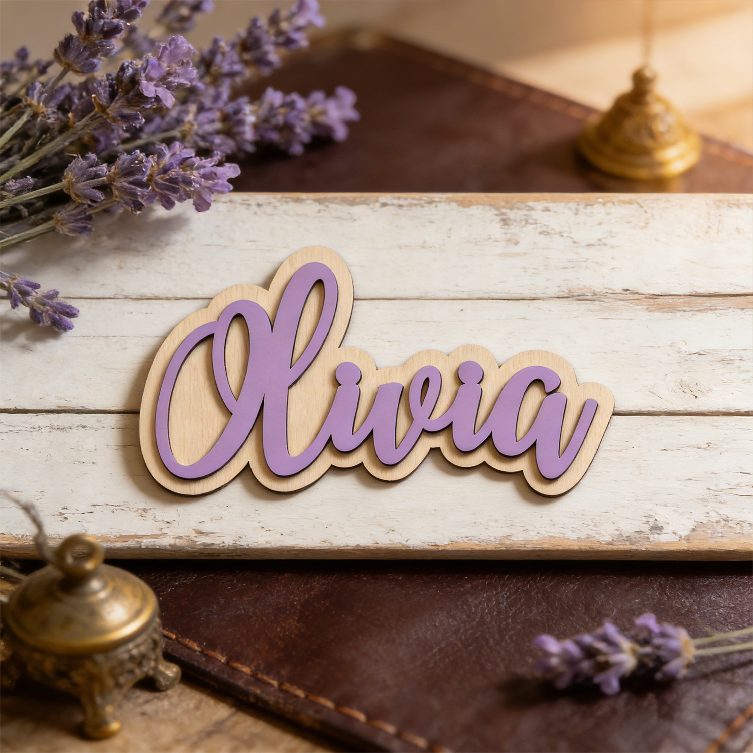 1 Personalized Double-layer Wo - đánh giá và giá Baby Nursery Ornaments