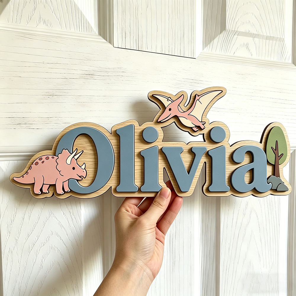 Personalized Dinosaur Name Sig - đánh giá và giá Baby Nursery Decor Boy