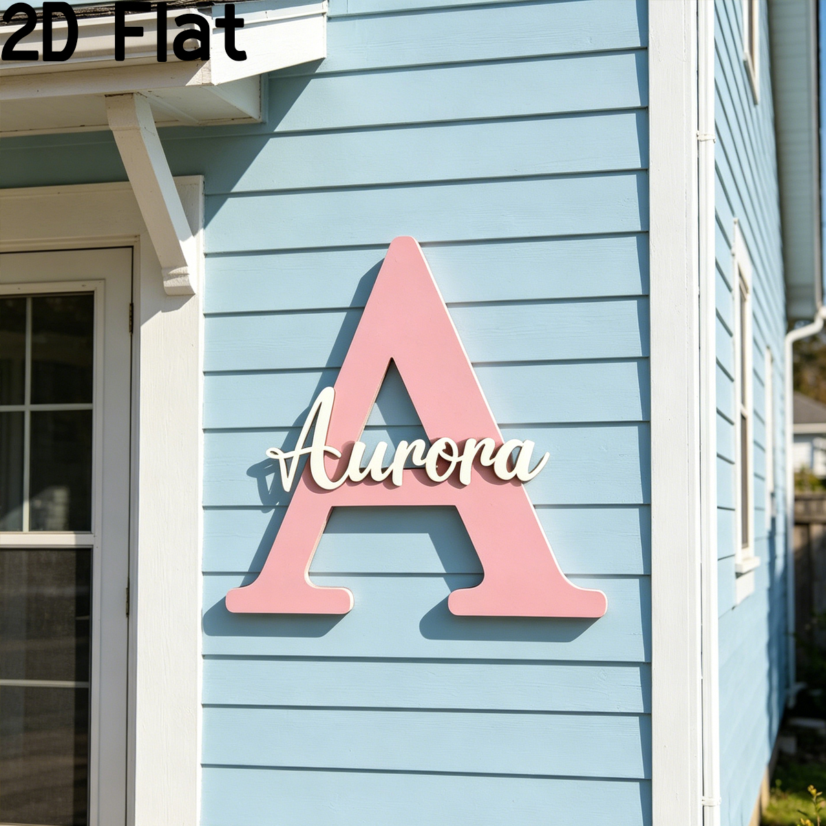 1Pc Custom Pink Alphabet A Woo - đánh giá và giá Baby Nursery Pink