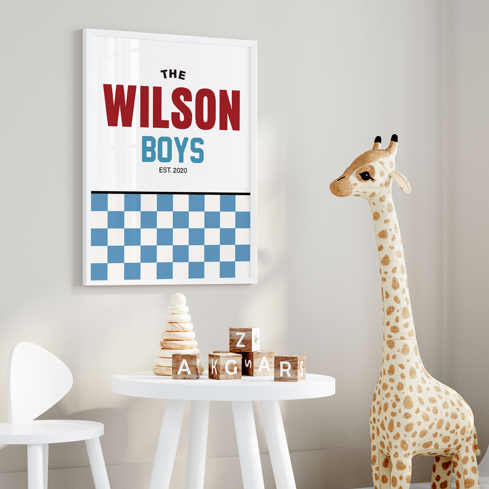 3pcs Personalized Custom Name  - đánh giá và giá Baby Nursery Decor Boy