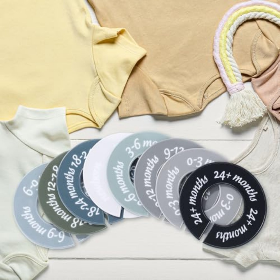 8 Pcs Baby Closet Dividers, Gi - đánh giá và giá Closet Organizer Baby