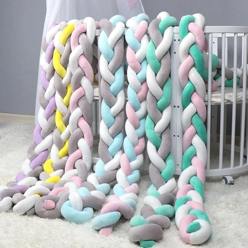 1M/2M/3.6M Baby Crib Protector - đánh giá và giá Baby Nursery Cushion