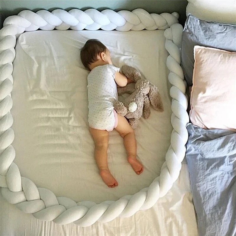1M/2M/3.6M Baby Crib Protector - đánh giá và giá Baby Nursery Cushion