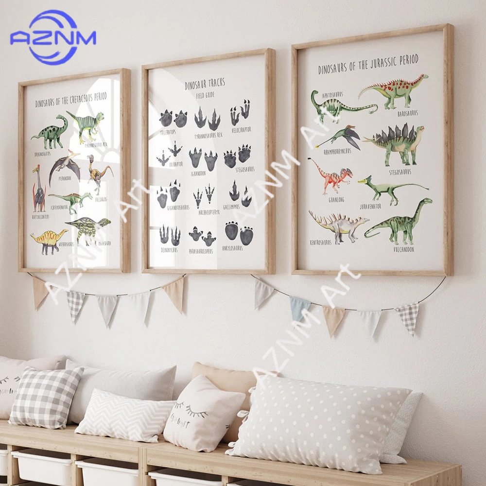 1/3PCS ，The cartoon dinosaur s - đánh giá và giá Baby Nursery Ornaments