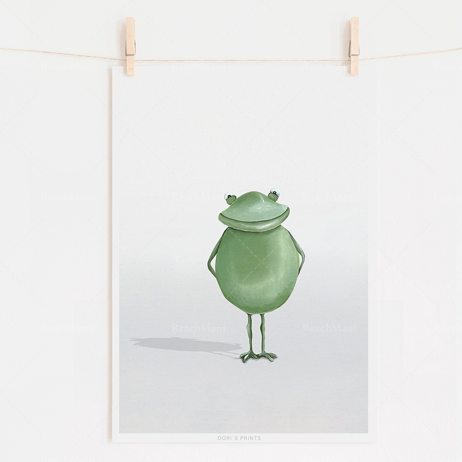 Baby lazy print, safari animal - đánh giá và giá Baby Nursery Mirror
