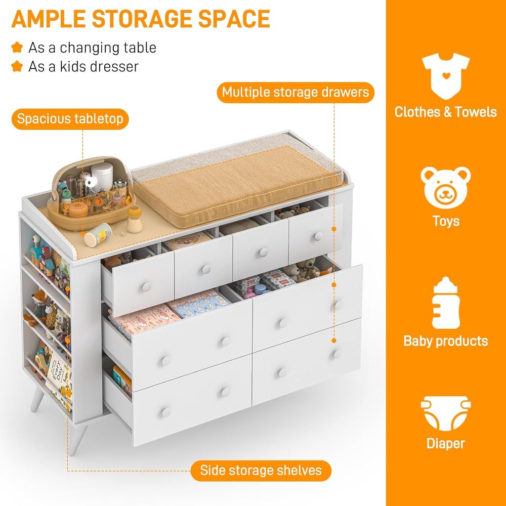 Children's Drawer Cabinet with - đánh giá và giá Baby Nursery Chest Of Drawers