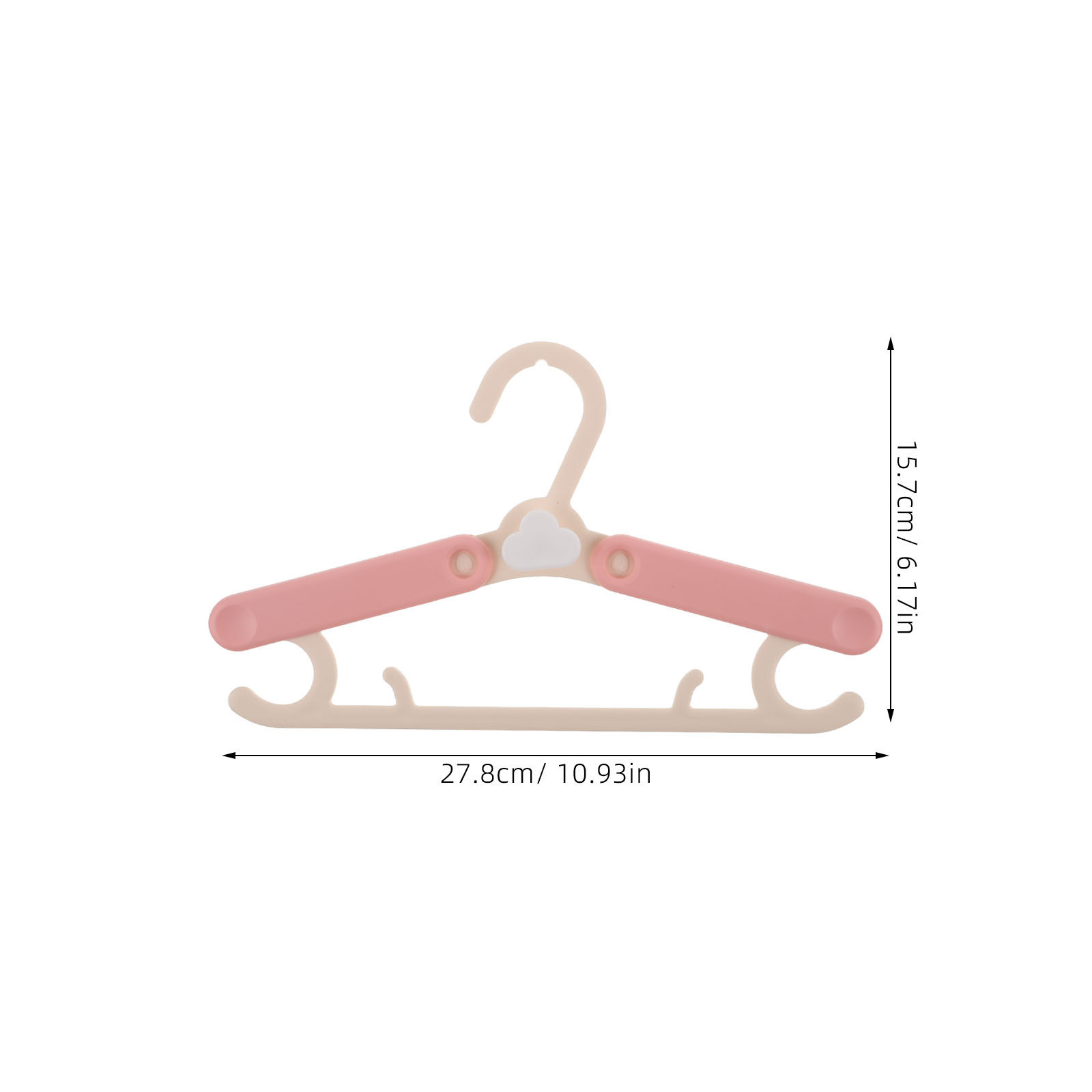 5Pcs Kids Plastic Adjustable H - đánh giá và giá Closet Organizer Baby