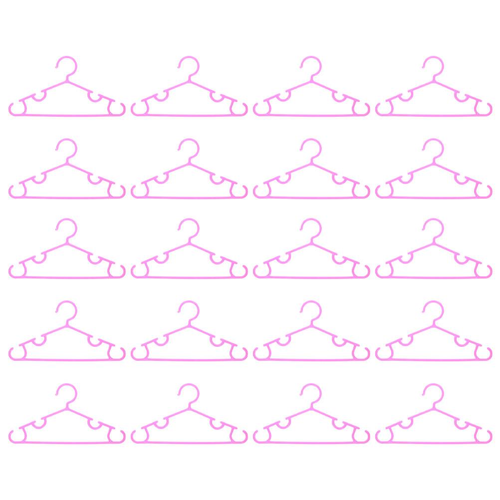 20Pcs Pink Baby Hangers Plasti - đánh giá và giá Closet Organizer Baby