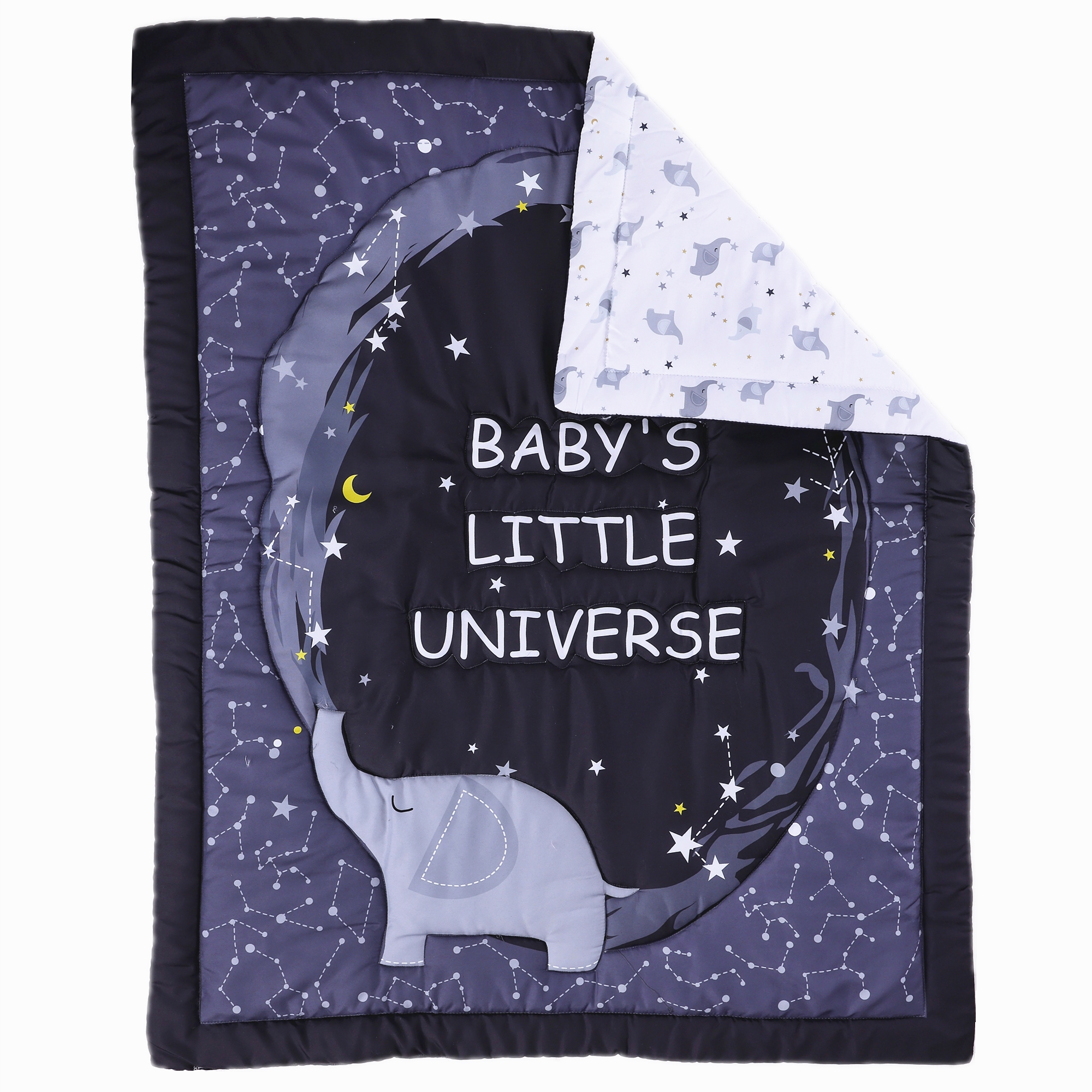 3Pcs Cosmic theme newborn Crib - đánh giá và giá Baby Nursery Themes Girl