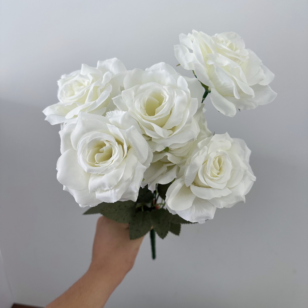 Beautiful 9 Heads Roses Bouque - đánh giá và giá Baby Nursery Vintage