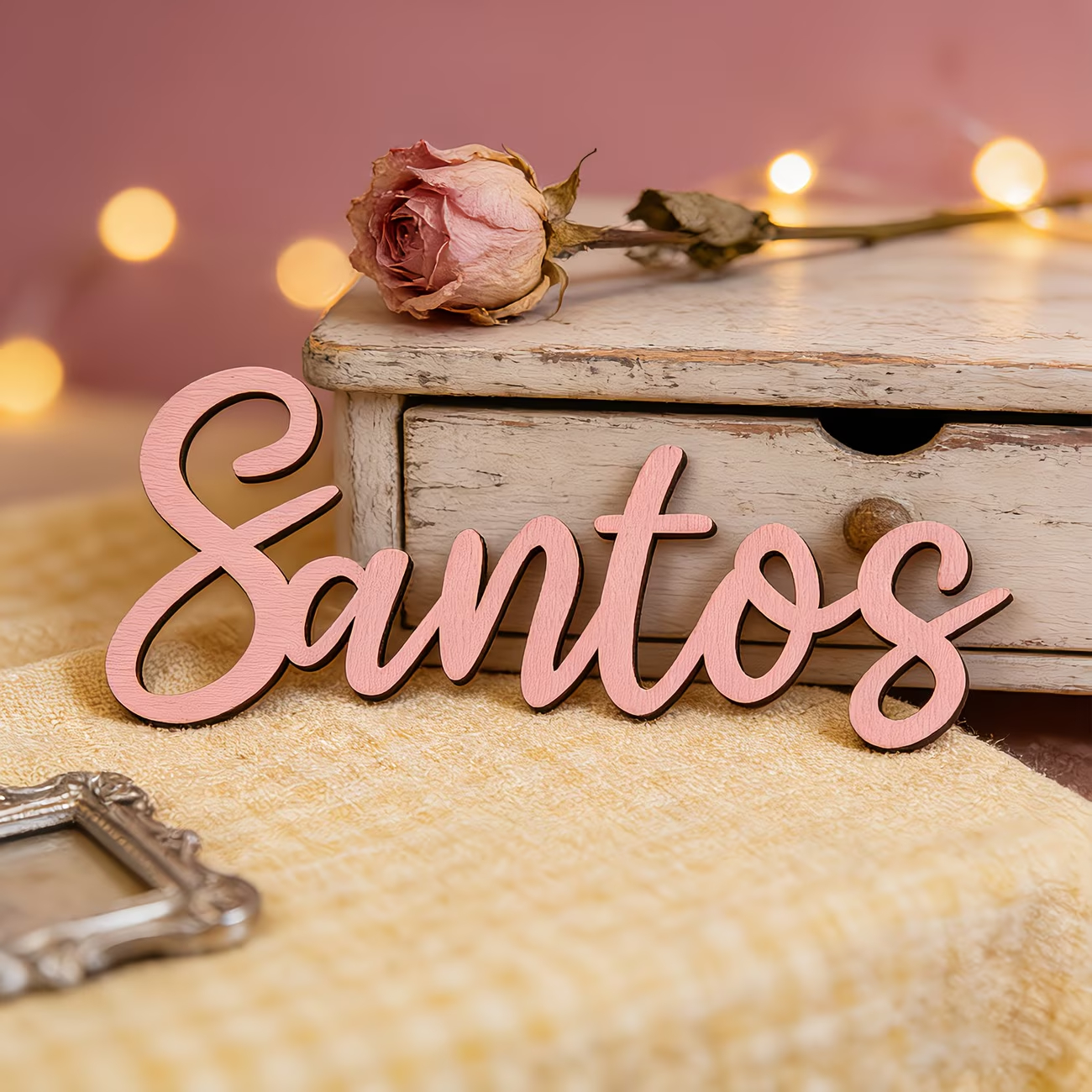 1pc personalized custom wooden - đánh giá và giá Baby Nursery Ornaments