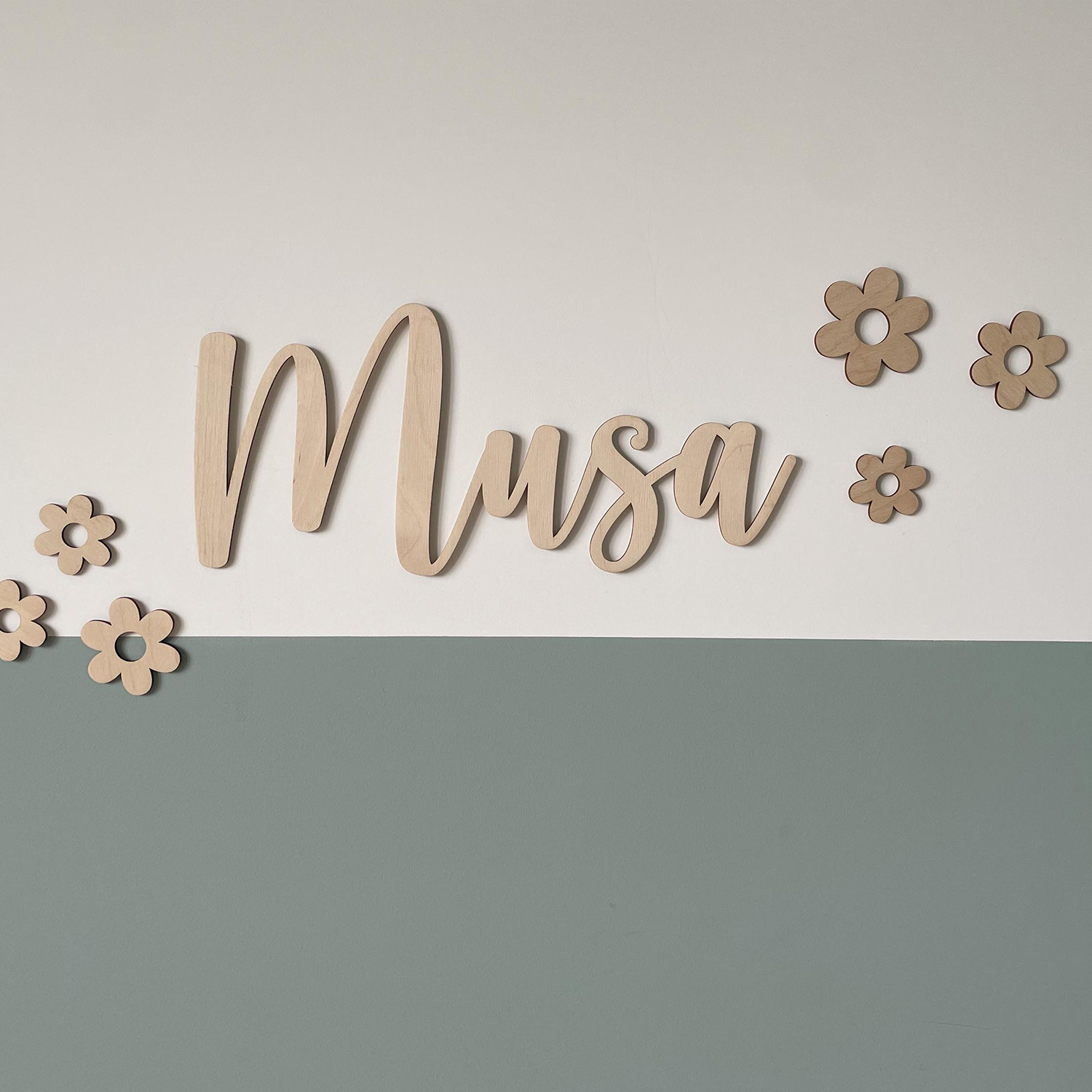 1pc personalized custom wooden - đánh giá và giá Baby Nursery Ornaments