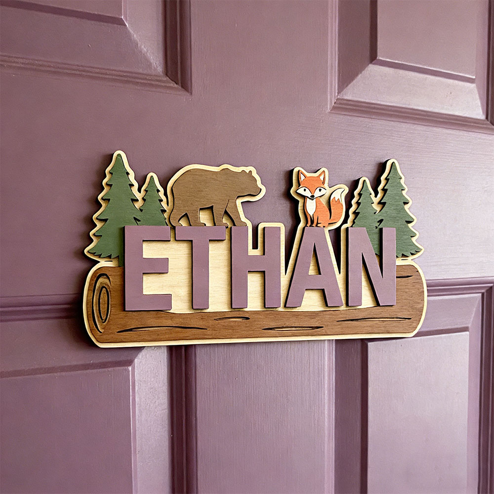 Woodland Forest Animal Persona - đánh giá và giá Baby Nursery Decor Boy