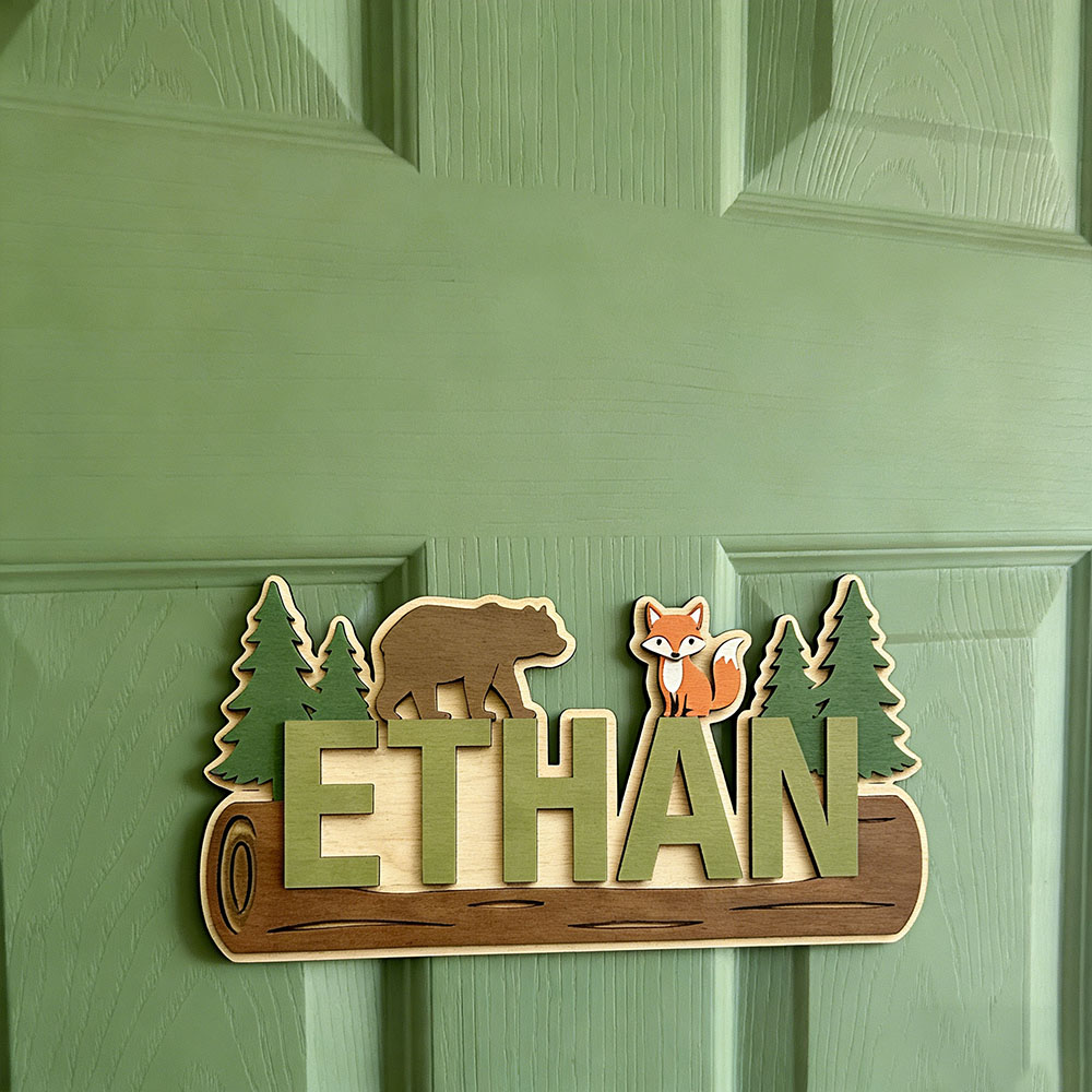 Woodland Forest Animal Persona - đánh giá và giá Baby Nursery Decor Boy