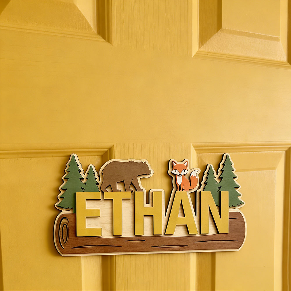 Woodland Forest Animal Persona - đánh giá và giá Baby Nursery Decor Boy
