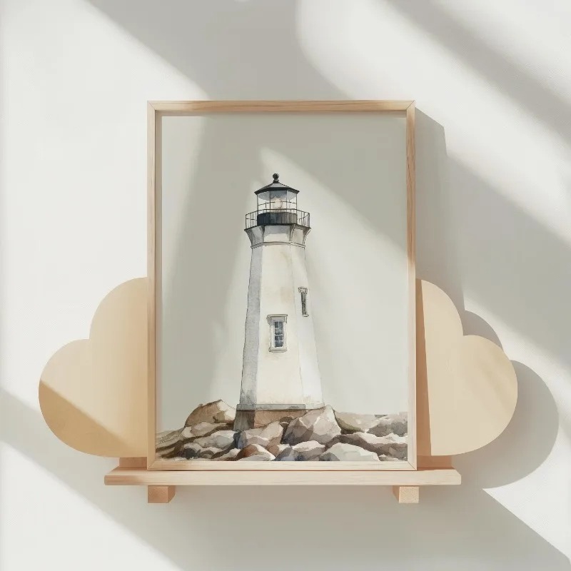Neutral Nautical Nursery Art V - đánh giá và giá Baby Nursery Vintage