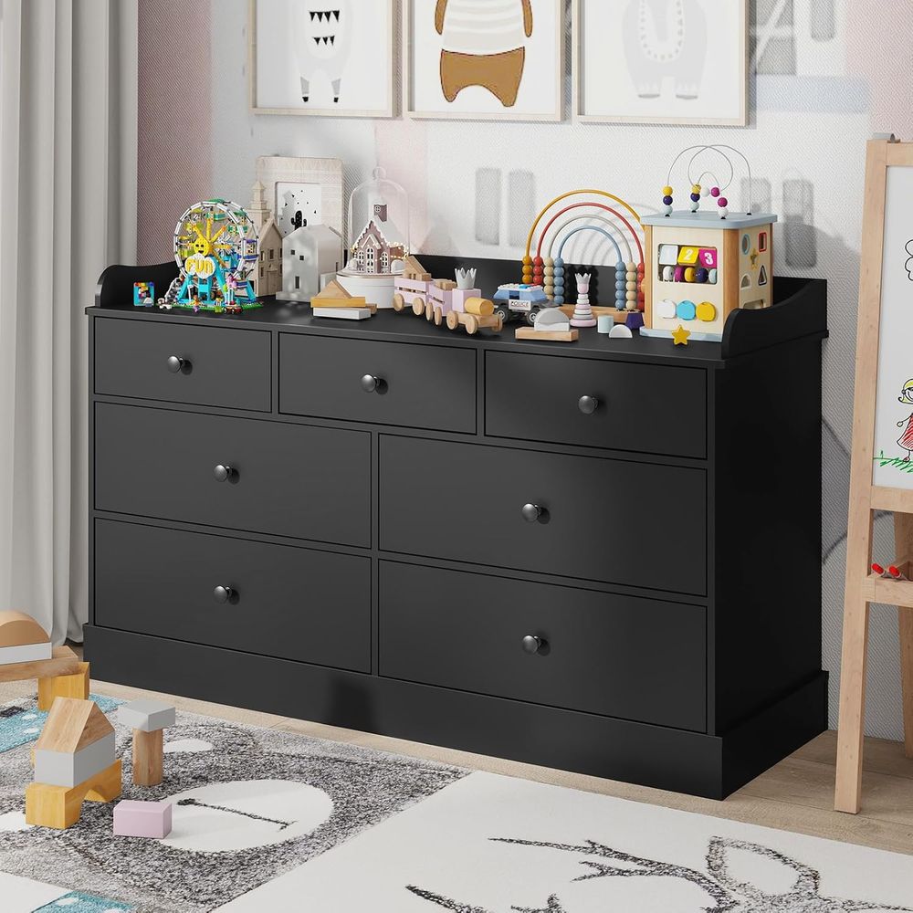 Children's 7-Drawer Dresser, C - đánh giá và giá Baby Nursery Chest Of Drawers