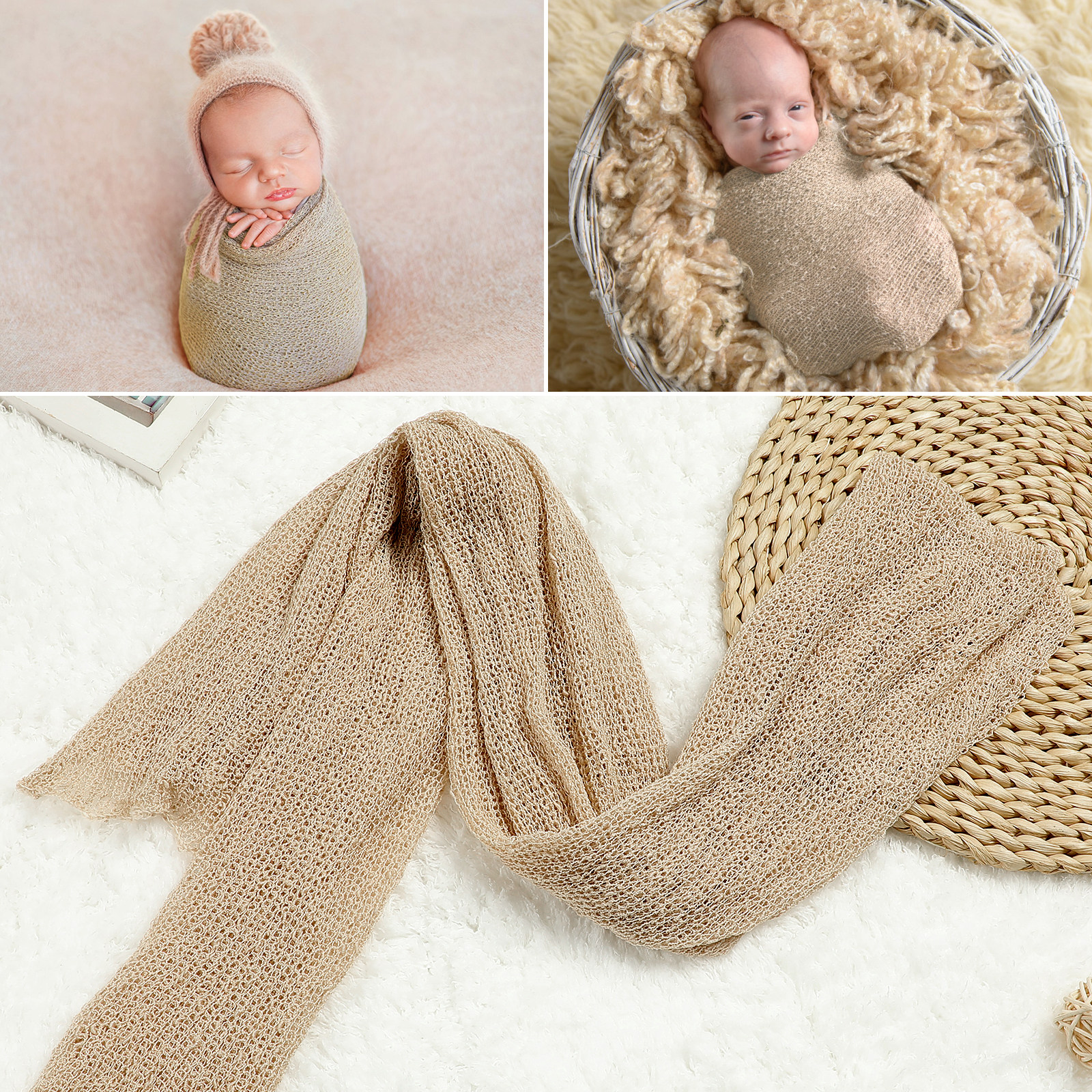Baby Wraps Newborn Photo Props - đánh giá và giá Baby Wrap Stretchy