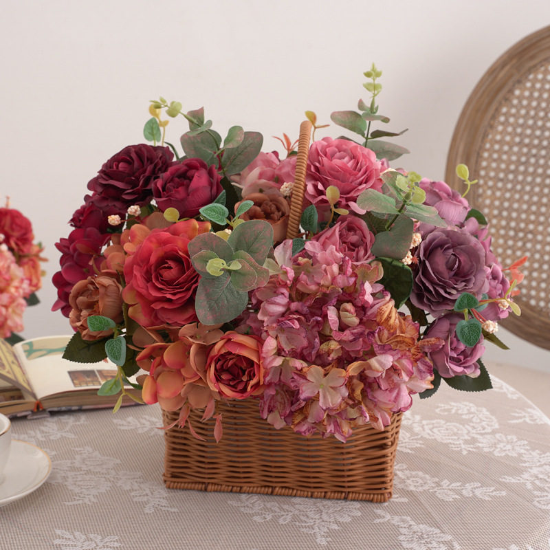 1pcs Vintage Peony Artificial  - đánh giá và giá Baby Nursery Vintage