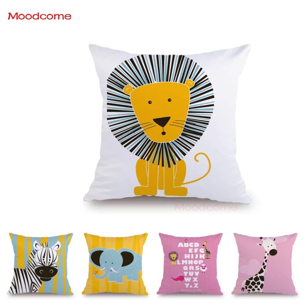 Super Cute Animals Lion Seahor - đánh giá và giá Baby Nursery Cushion