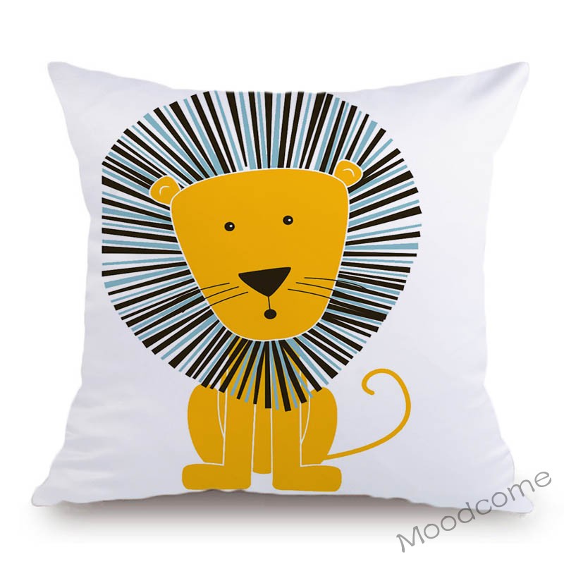 Super Cute Animals Lion Seahor - đánh giá và giá Baby Nursery Cushion