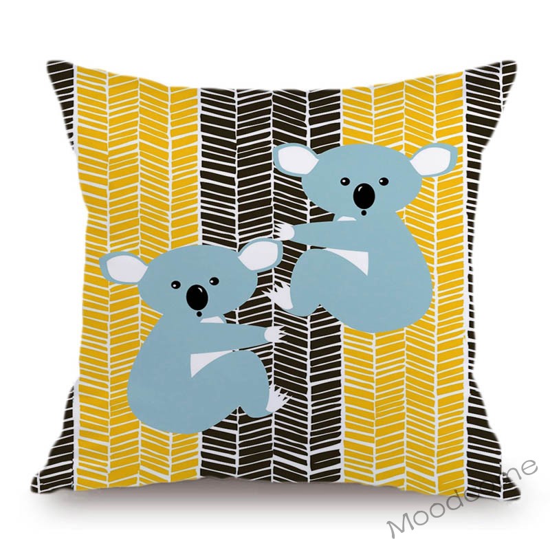 Super Cute Animals Lion Seahor - đánh giá và giá Baby Nursery Cushion