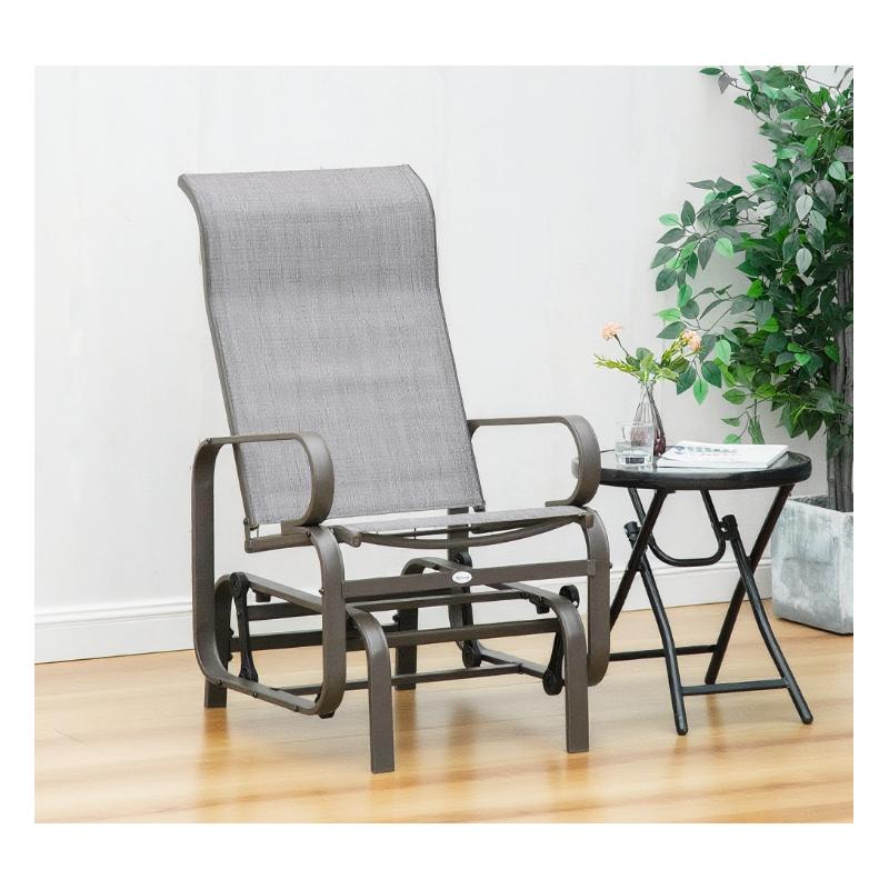 Single Glider Rocking Chair, C - đánh giá và giá Baby Nursery Glider Chair