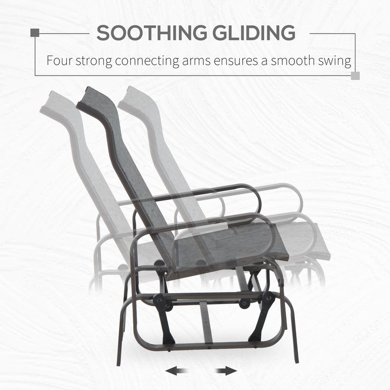 Single Glider Rocking Chair, C - đánh giá và giá Baby Nursery Glider Chair