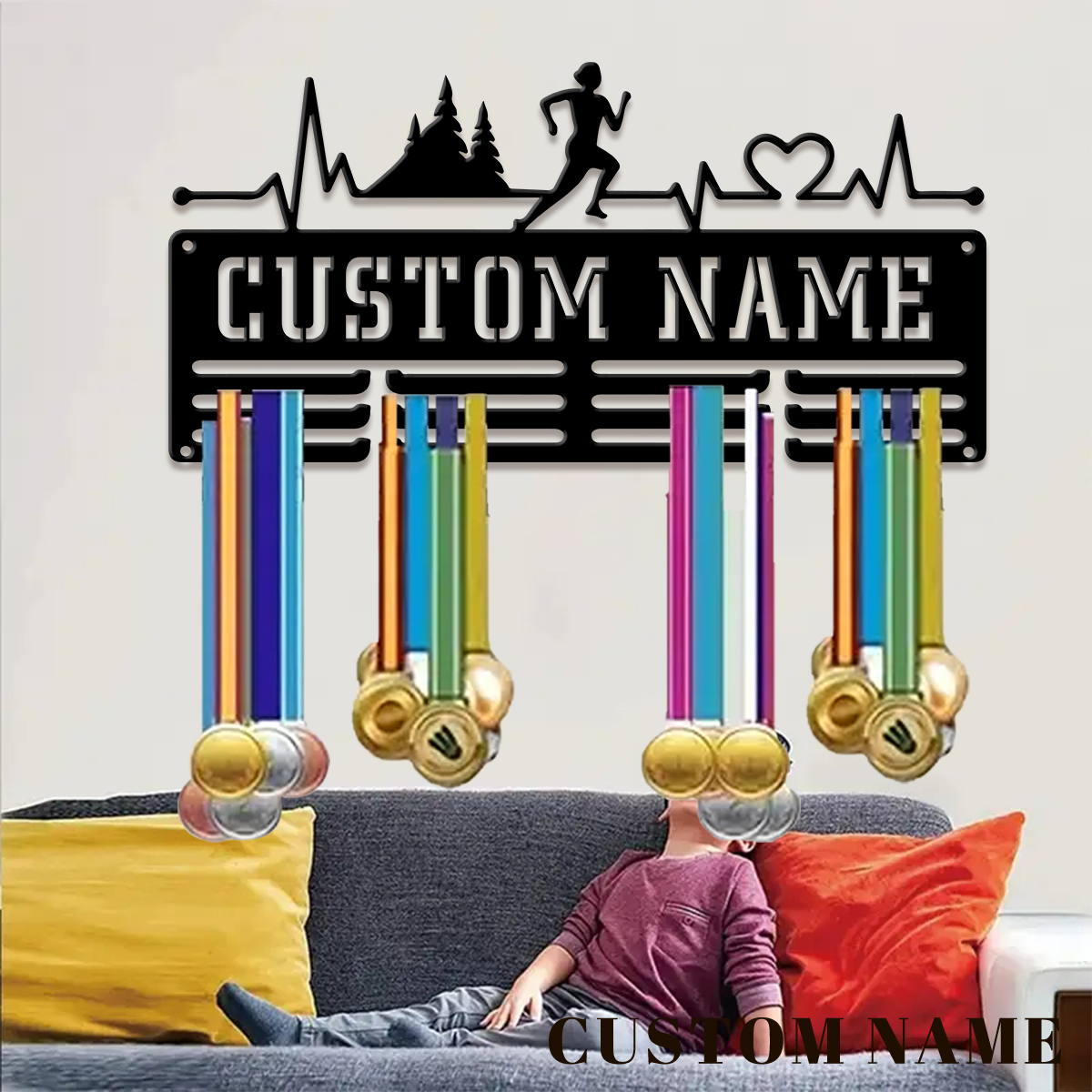 custom Marathon Sports Metal m - đánh giá và giá Baby Nursery Ornaments