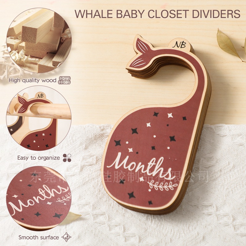 Wooden Baby Clothes Dividers W - đánh giá và giá Closet Organizer Baby
