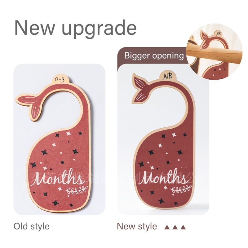 Wooden Baby Clothes Dividers W - đánh giá và giá Closet Organizer Baby