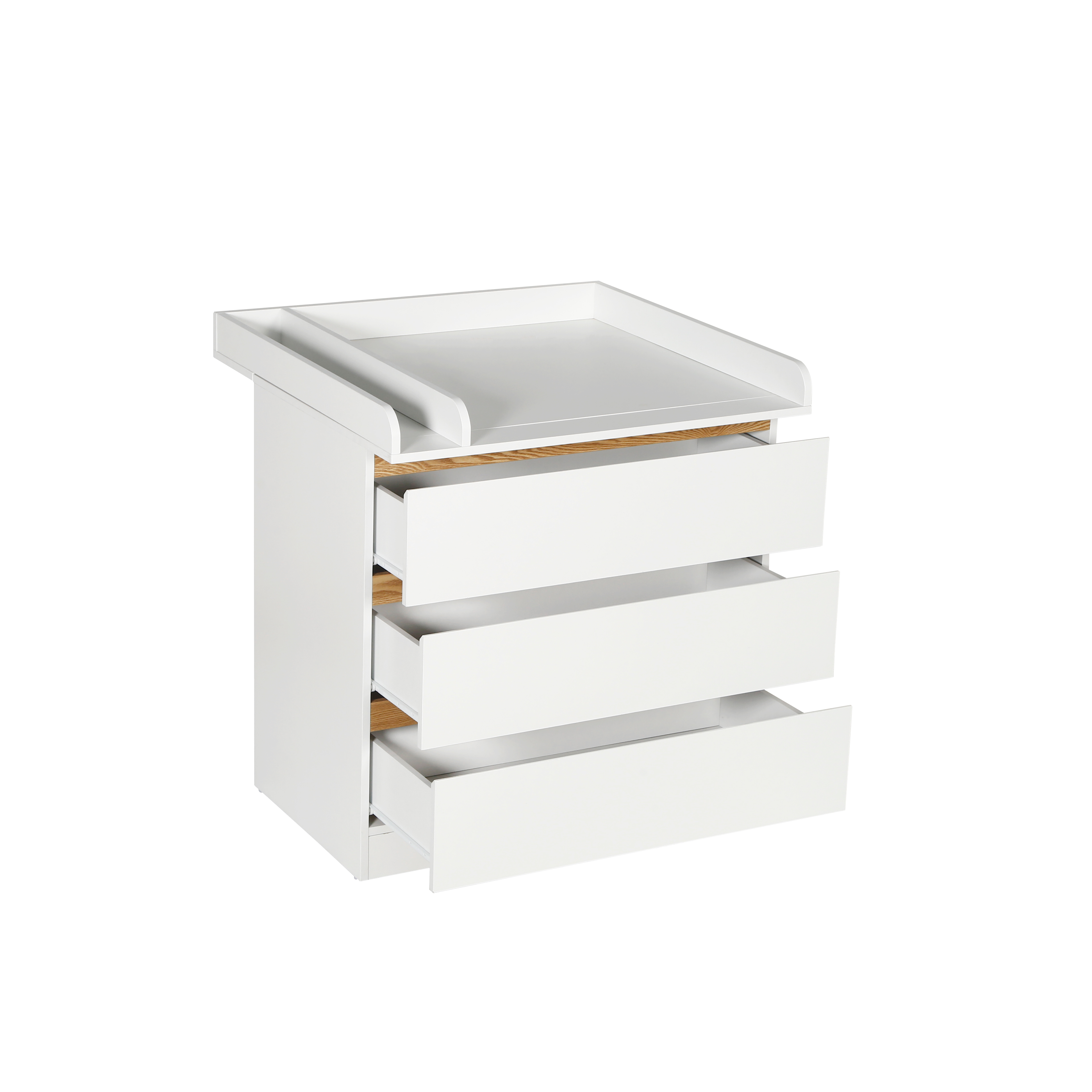 3 chest of drawers (white) wit - đánh giá và giá Baby Nursery Chest Of Drawers