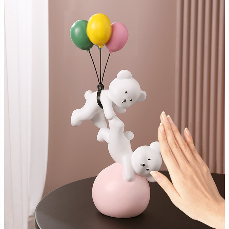 Nordic Balloon Flying Bear Rab - đánh giá và giá Baby Nursery Decor Boy