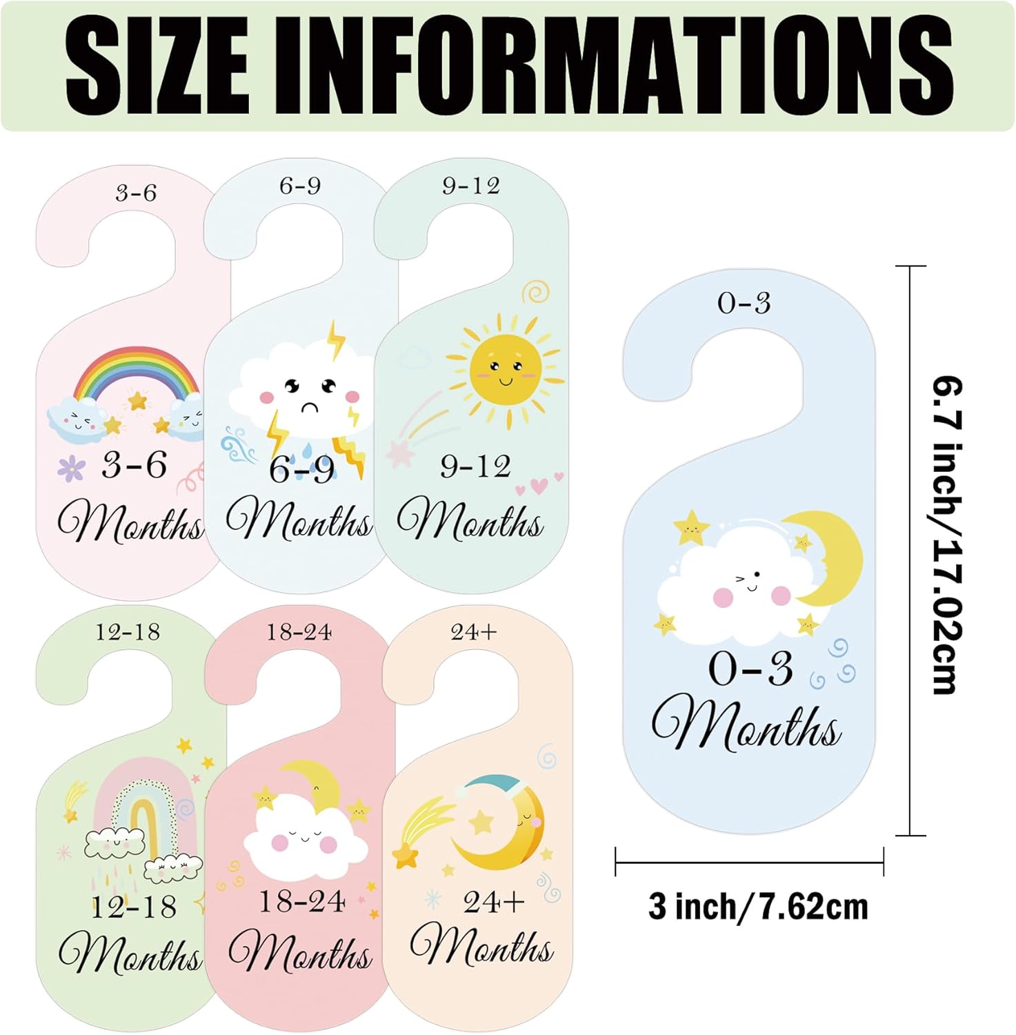 8 Pack Baby Closet Dividers Wa - đánh giá và giá Closet Organizer Baby