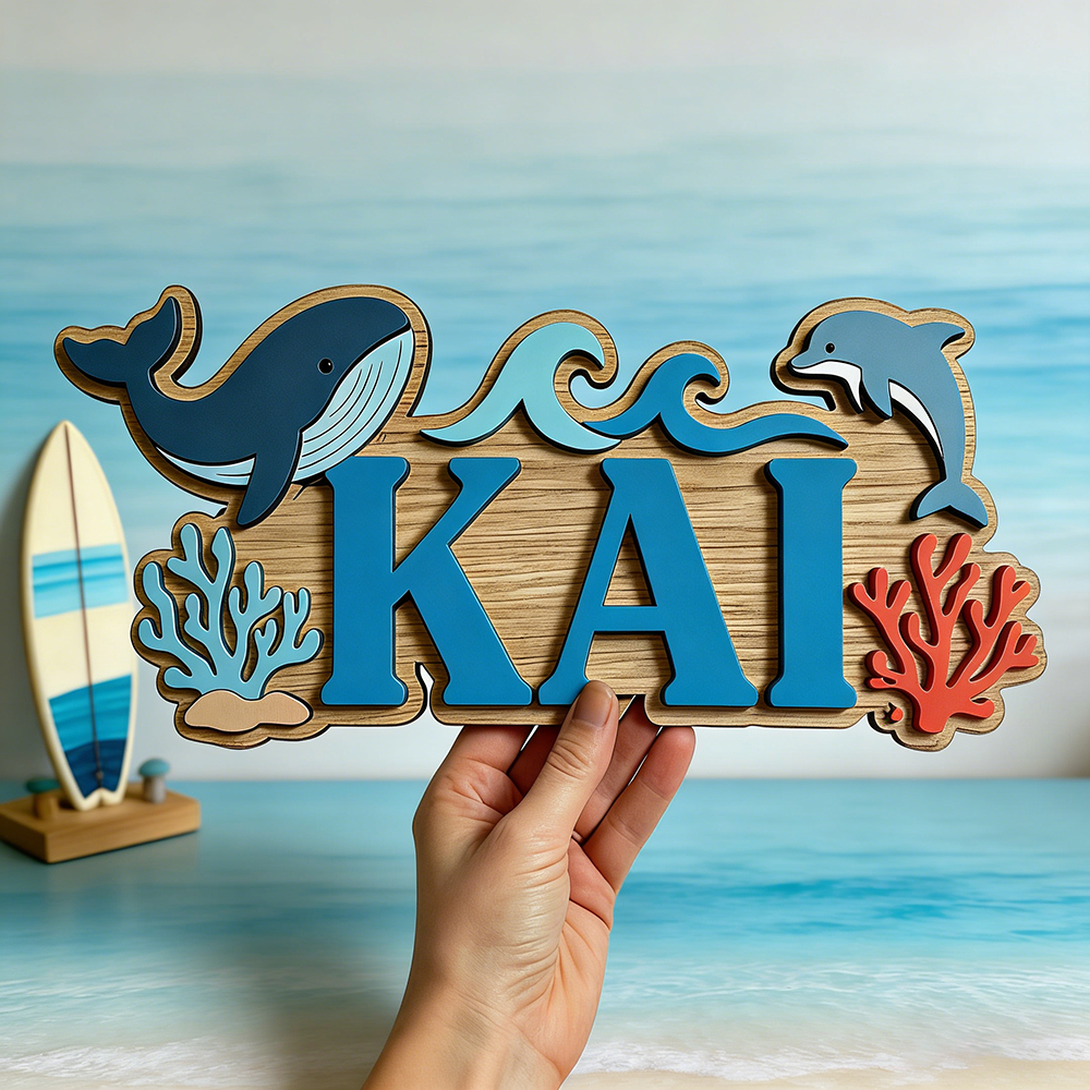 Custom Ocean Whale Dolphin Nam - đánh giá và giá Baby Nursery Ocean Theme