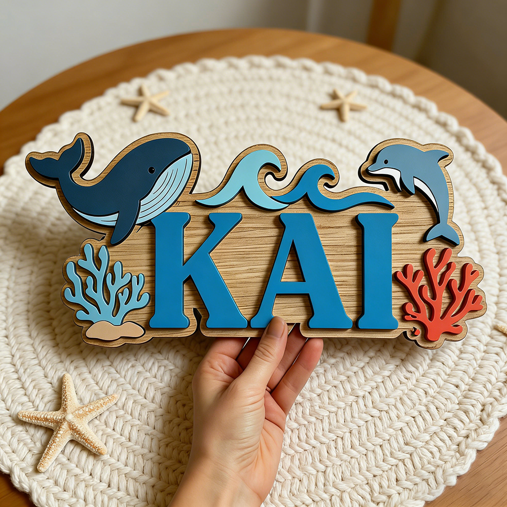Custom Ocean Whale Dolphin Nam - đánh giá và giá Baby Nursery Ocean Theme