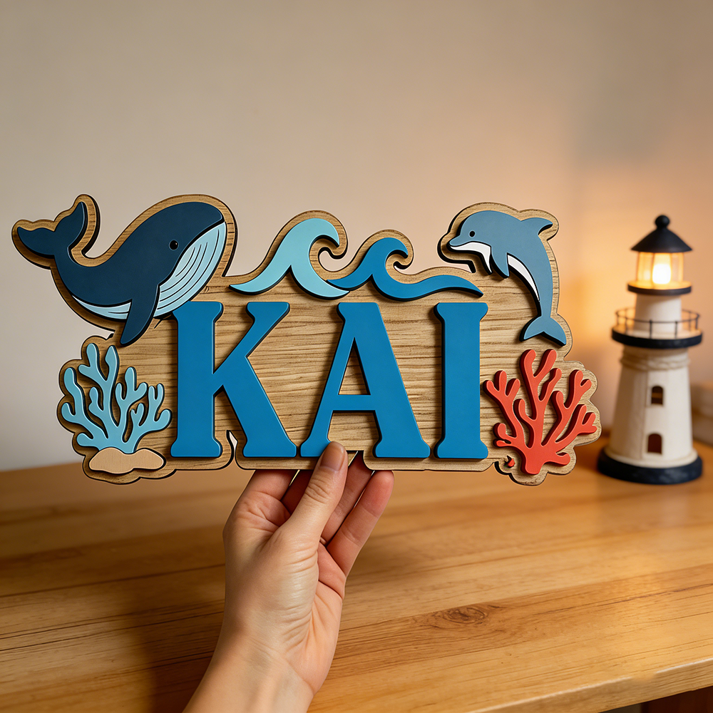 Custom Ocean Whale Dolphin Nam - đánh giá và giá Baby Nursery Ocean Theme