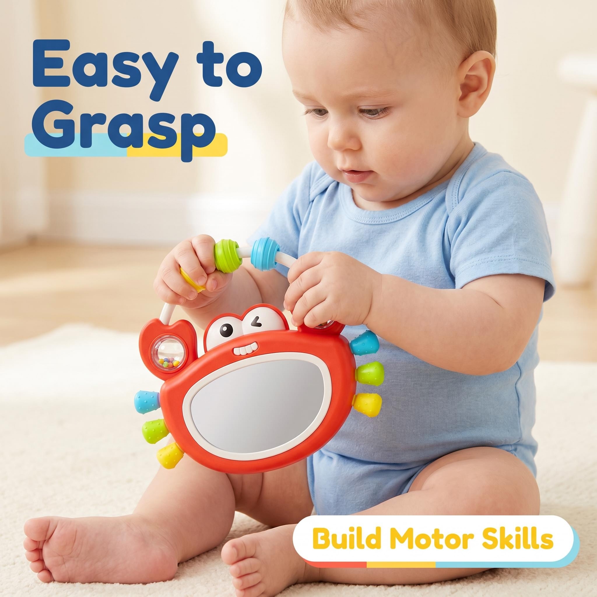 Baby Musical Light Up Mirror R - đánh giá và giá Baby Nursery Song