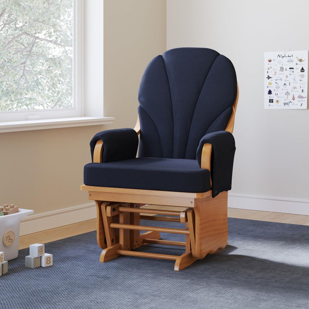 Lullaby Wood Base Glider Rocke - đánh giá và giá Baby Nursery Glider Chair